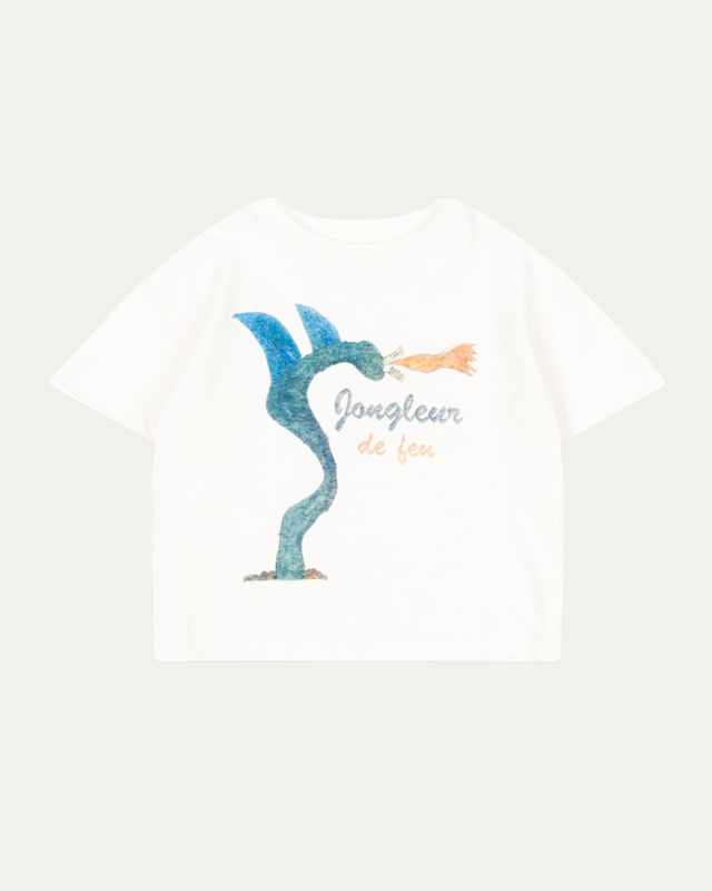 Rosie H-W x Kid's Jongleur Graphic-Print T-Shirt, Size 12M-8